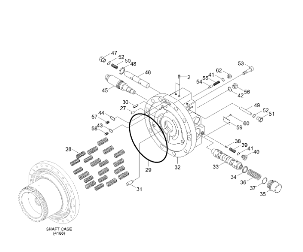 R430LC-9SH R430-9SH Final Drive for Hyundai Excavator spare parts 39QB-41100 Travel Motor Assembly