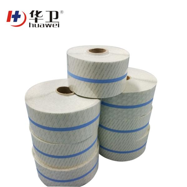 high elastic viscosity PU film with Henkel glue surgical PU film roll