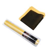2 mm d'épaisseur en microfibre jaune, serviette en terre cuite pour voiture de qualité King Point
