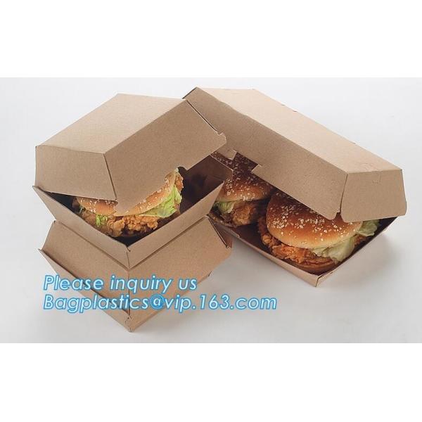 Disposable brown kraft paper boat paper food tray,Latest design food grade cardboard food fold paper boat trays bagease