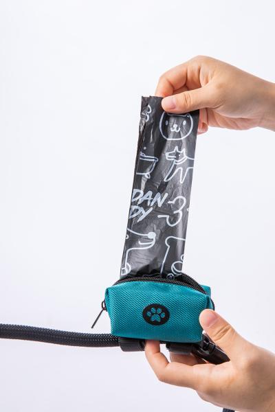 1680D Polyester Biodegradable Pet Poop Bags Dog Waste Bags Custom Logo