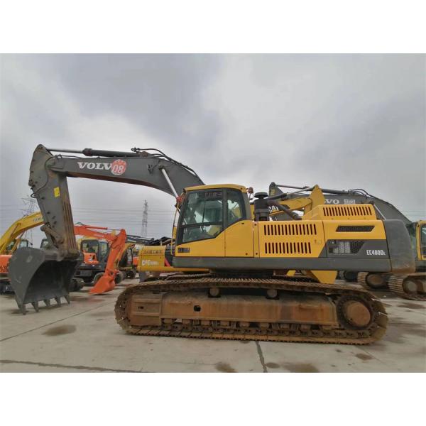 Гидравлический используемый экскаватор Crawler шведского бренда Volvo Ec480 экскаватора Volvo большой 48 тонн