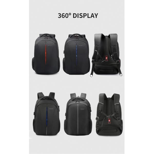 T-B3105 4A Expandable Men Outdoor Business Travel Backpacks Carry On With Usb Anti Theft