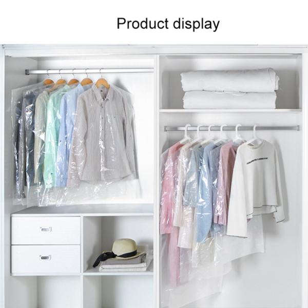 Clear Polyethylene Dry Cleaning Garment Bags On Rolls, Dry clean perforated clear poly plastic garment/laundry/clothing