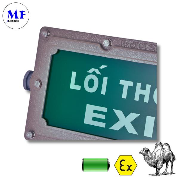 Battery Back up Lamps LED Explosion-Proof Exit Sign Emergency Light 4W WF1 Waterproof