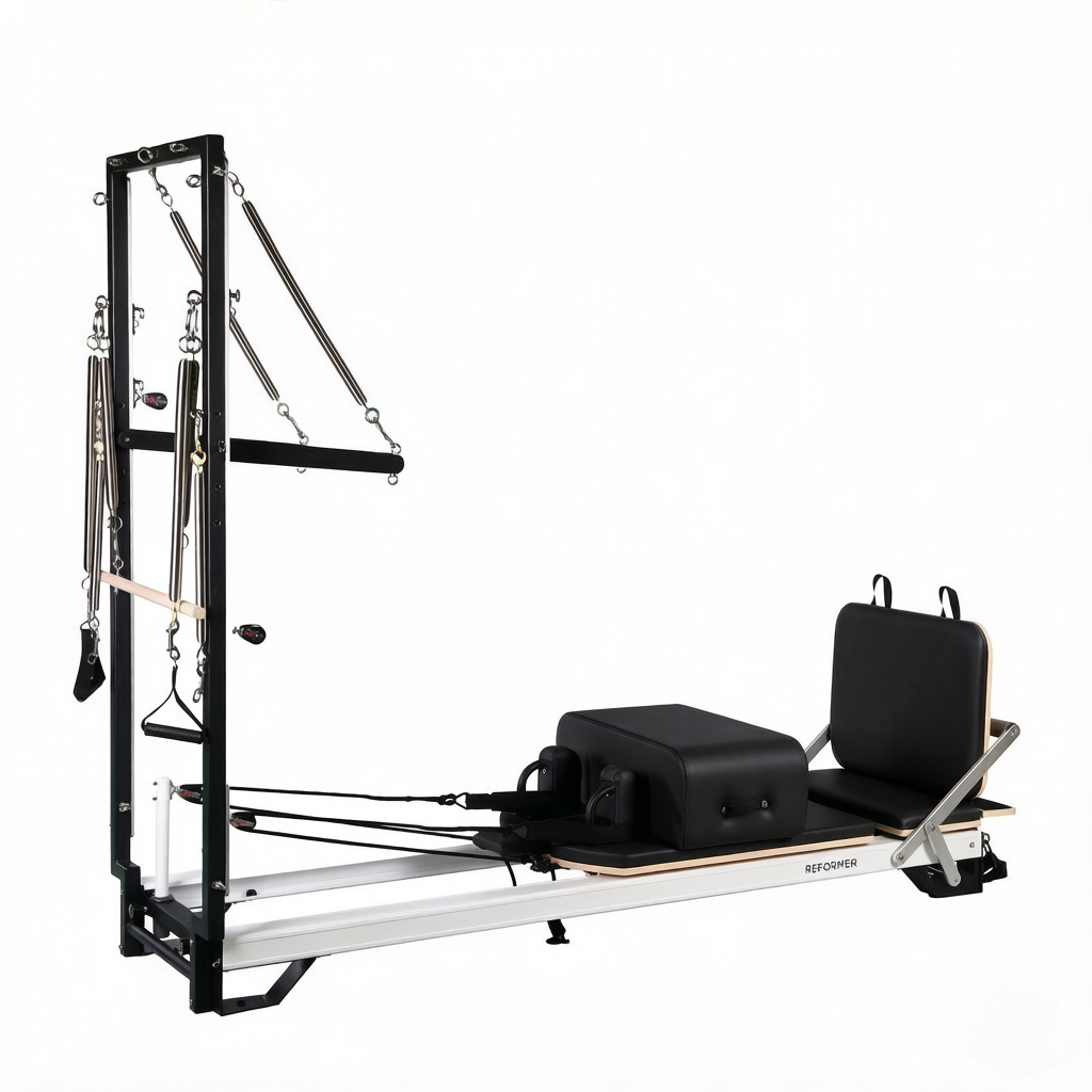 Premium Aluminium Trapeze And Tower Pilates Reformer Equipment for commercial studio training