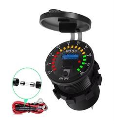 12-24V DC Input Type C Car Charger for Universal Car Fitment Best USB Car Charger