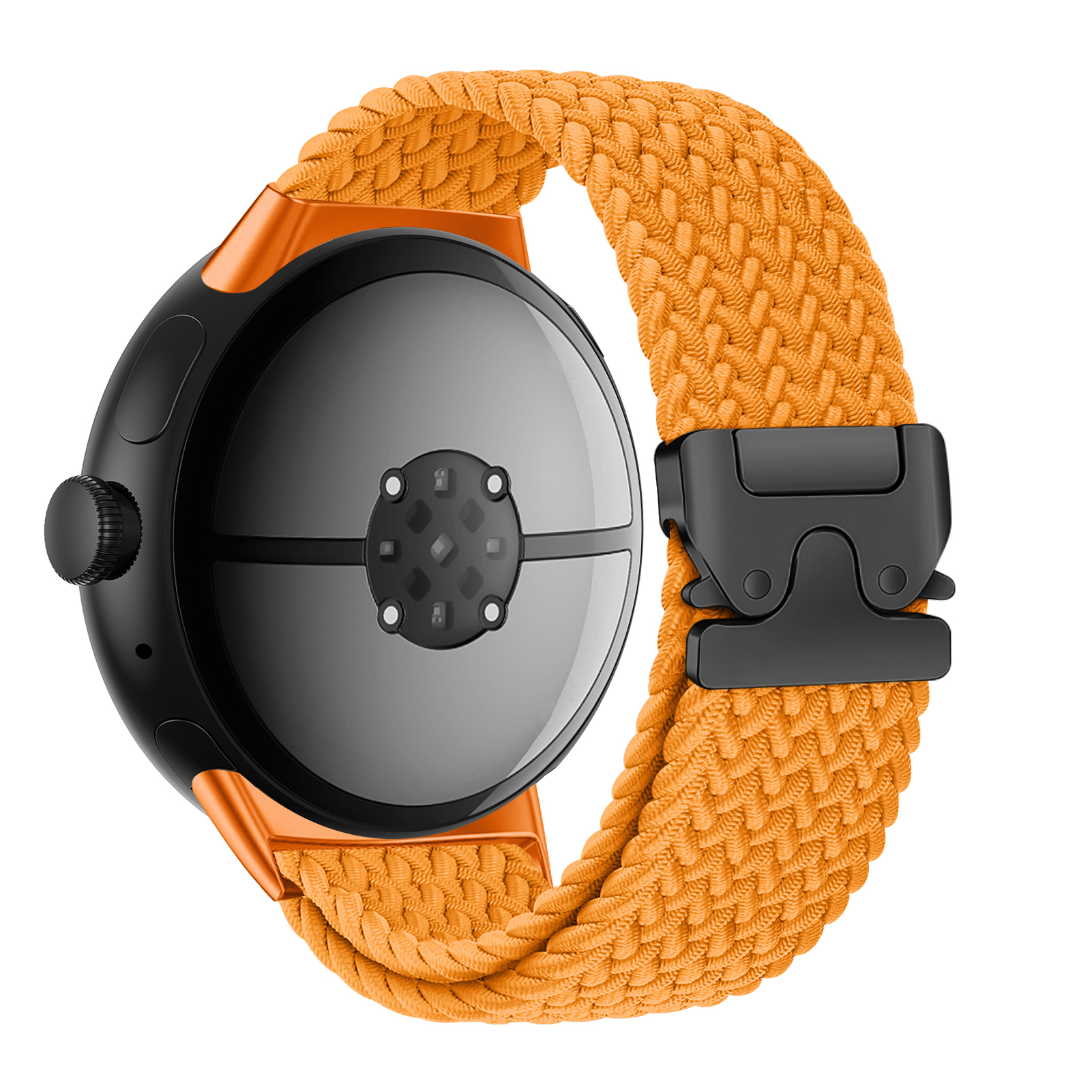 Custom Elastic Nylon Watch Strap 41mm 45mm for Google Pixel Watch 4 3 2 Fabric Seamless Adjustable Band Women