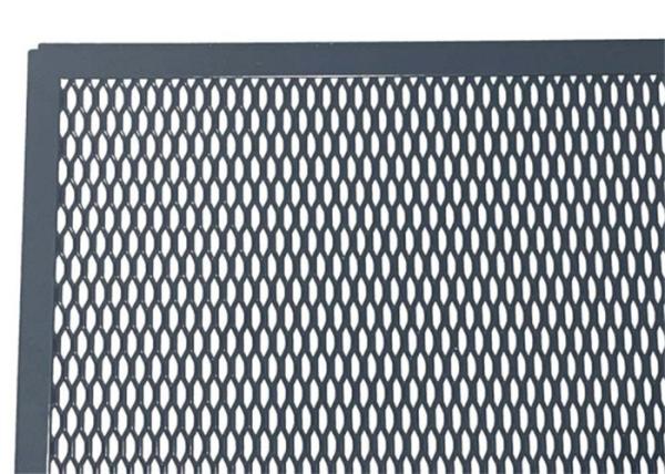 2.5mm Hexagonal  Hole Flattened Aluminum Expanded Metal Mesh Abrasion Proof