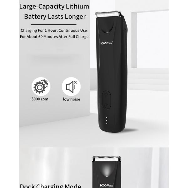 Waterproof Wet Dry Groin Hair Trimmer Body Shaver Groomer