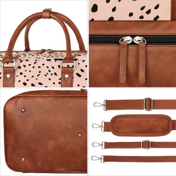 Voyage d'affaires porter sur Tote Voyage sac de week-end avec manche de chariot