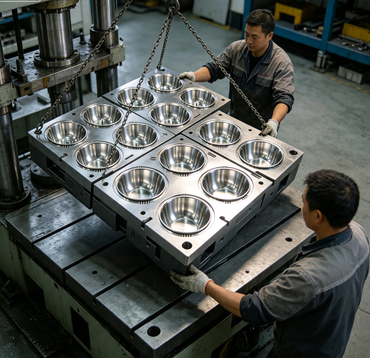 Fast Delivery Multi Cavity Melamine Round Bowl Mold For Melamine Tableware Factory