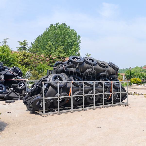 Defensas neumáticas de goma Yokohama P50 P80 para embarcaciones inflables, personalizadas