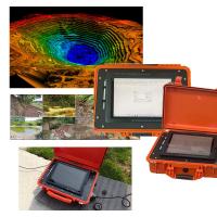 Analyseur de vibrations au sol enregistreur de données sismiques Équipement d'essai de masse de roche