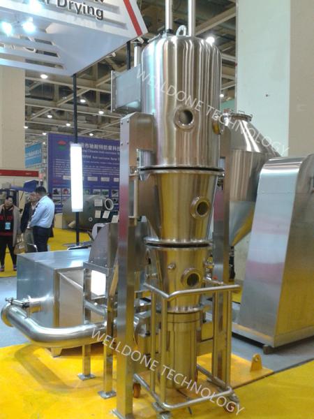 200kg secador da cama de líquido da máquina do Fbd Pharma em farmacêutico