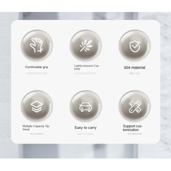 350ml 500ml 600ml Oem Odm Botella de agua de acero inoxidable de pared única BPA libre Botella de agua de viaje de acero inoxidable de peso ligero Diseño minimalista