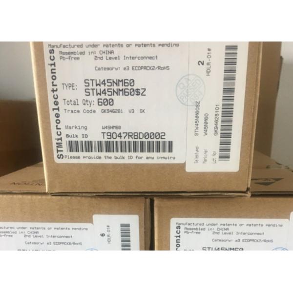 Through Hole Electronic Integrated Circuits STW45NM60 MOSFET NCh 650 Volt 45 Amp
