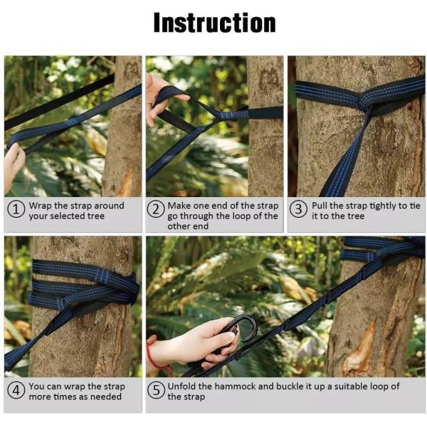 Polyester Portable Camping Hammock