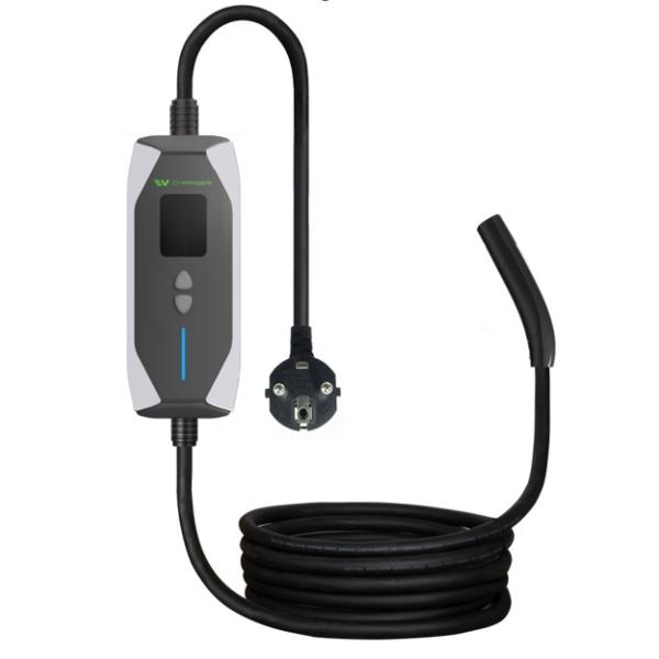 Tesla NACS 9KW Potable EV Charger EV Car Fast Charging Station 240V SAE J1772 Potable EV Charger