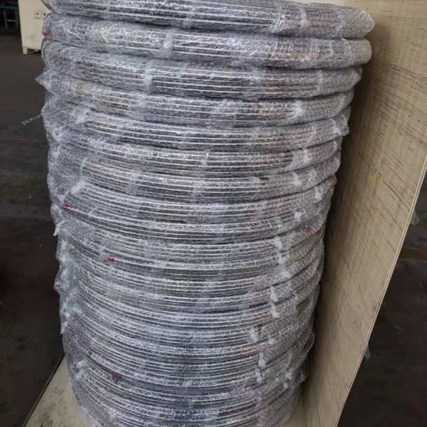 Round Seamless Stainless Steel Coil Tubing 304 / 304L / 316L Type Available