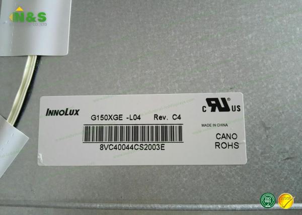 CMI G150XGE-L04 low power lcd panel screen Wide Temperature and Viewing Angle