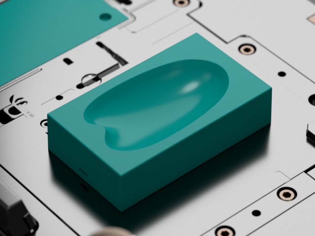 OEM / ODM: Custom electronic Enclosures mold / Beauty Instrument Base (1*8) No.24312
