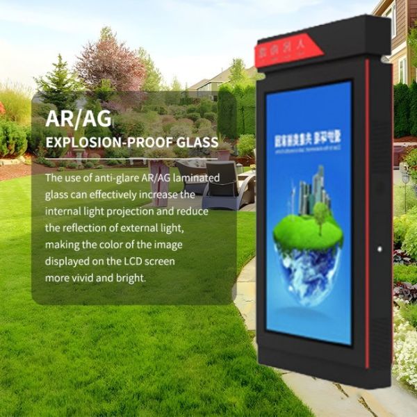 43 inch Touch Screen LCD dual-screen outdoor advertising machine