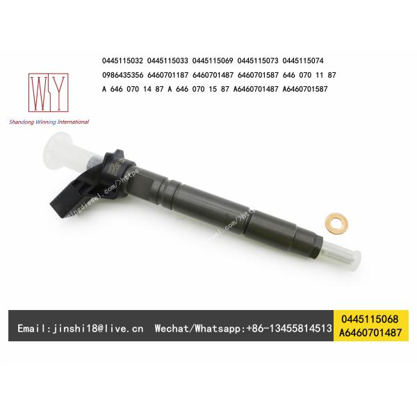 Bosch Genuine and New Fuel Piezo Injector 0445115068, 0445115069, 0445115032, 0445115033, 0445115074, A6460701187, A6460
