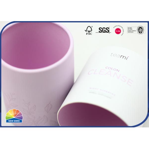 SGS 105mm Diameter Round Kraft Paper Packaging Tube For Deodorant