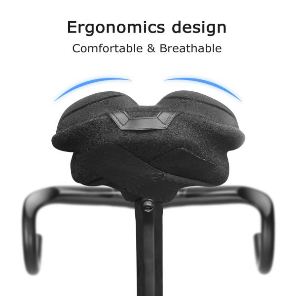 Accesorios de la bici y del ciclo, piel artificial gruesa de la esponja de Seat de la bici de los 3CM