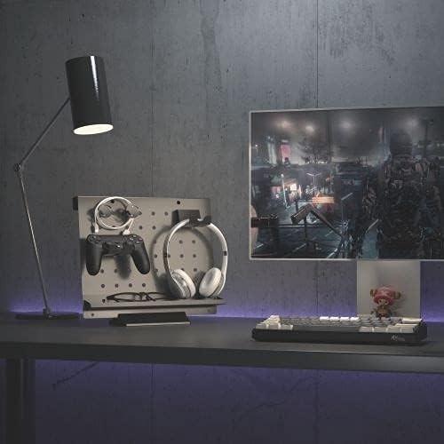 Flexible Metal Pegboard Desk Accessories for Office Gaming Home Magnetic Privacy Panel