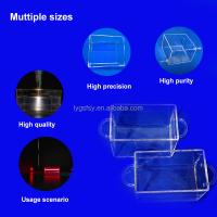 Customized high-temperature resistant quartz tanks quartz containers of test samples