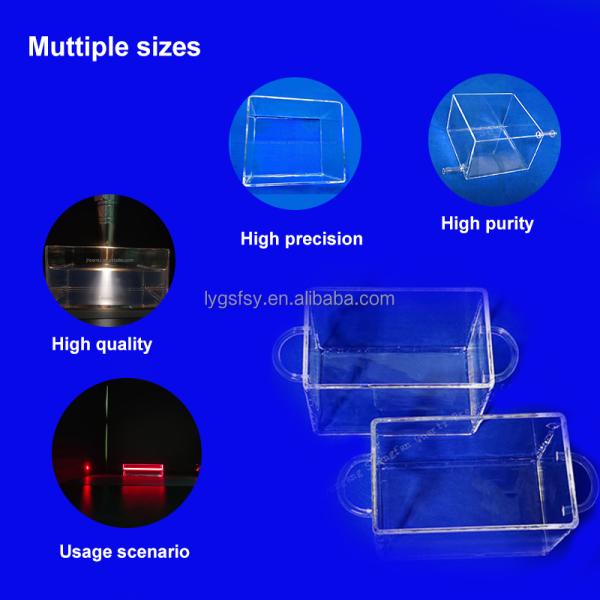 High Purity Quartz  Crucible High Temperature Resistant Transparent Quartz Crucible Laboratory Melting Material Crucible