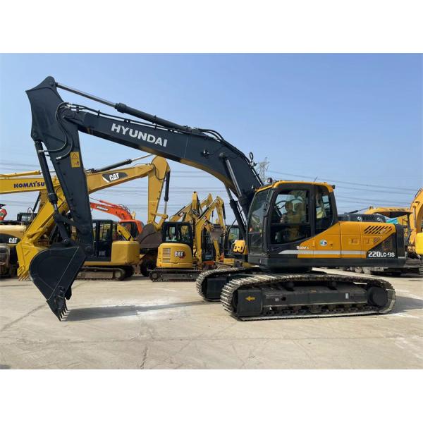 Hyundai R220LC Cummins B5.9 Hydraulic Excavator 22tons