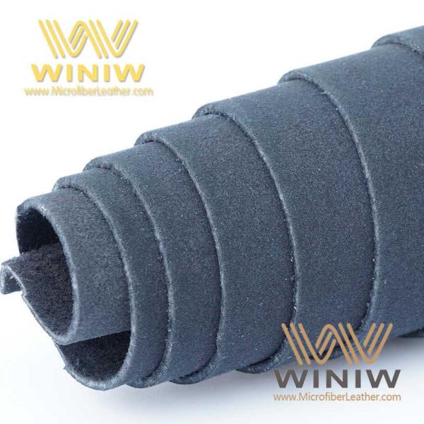 Nonwoven Microfiber Suede Leather Material Wear Resistant Eco Friendly For Gloves
