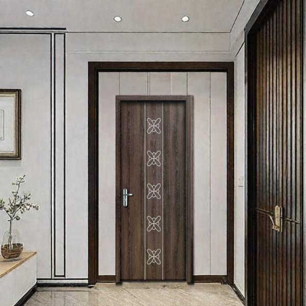 Juye WPC porta oca para a sua saúde Usado porta de escritório porta de quarto porta de banheiro porta