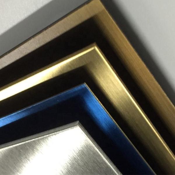 304 panneaux de Rose Golden Decorative Stainless Steel 0.3mm 200 séries