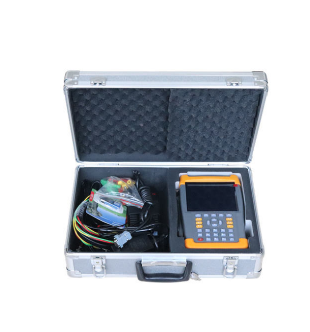 Portable Handheld Single Phase Three Phase Power Quality Tester Vector Analyzer Designed to Detect Power Grids