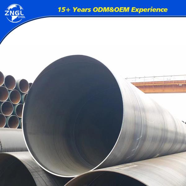 Pipe en acier spirale de carbone soudé pour surface poli à des prix compétitifs