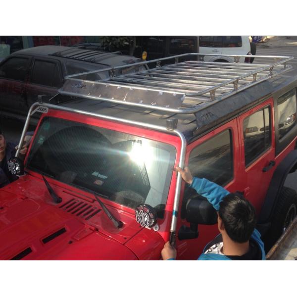Wrangler Jk Unlimited (08~14) 2 4 Doors Iron Roof Rack Top Luggage Carrier