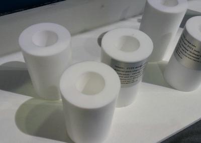 O branco natural moldou 100% a tubulação do Virgin PTFE com tamanho feito sob encomenda, mangueira de PTFE