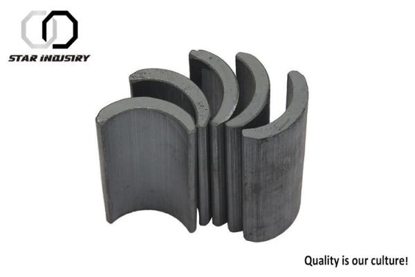 Precision Permanent Ferrite Magnet , Ferrite Arc Magnet OEM ODM Available