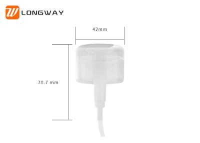 Compact 33mm Plastic Lotion Pump For Makeup Remover Packaging Crashproof