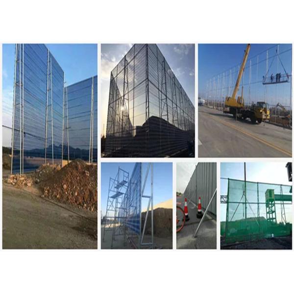 15 голубой лет оцинкованной жести воздушного отражателя стены перерыва ветра 3 пиков