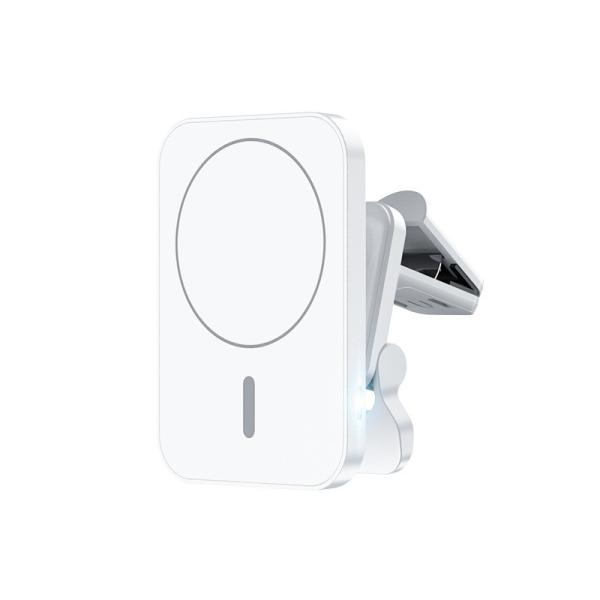 15W QI Wireless Magsafe Charger Magnetic Car Phone Holder 12V 1.5A