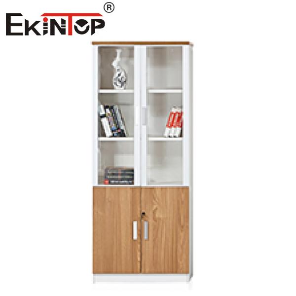 Деревянные шкафы хранения офиса с ящиками для мебели комнаты офиса