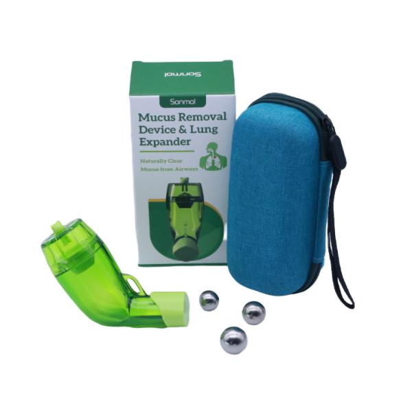 OEM Breathing Muscle Strengthening Device Lung Boost Respiratory Trainer Lightweight