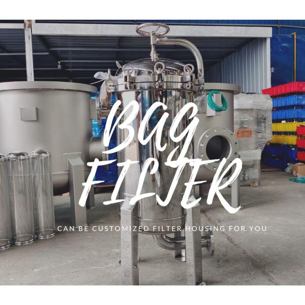 4 Bag Filter Housing 1-24 Multi Rocker Ring Type Liquid Filter Bag Housings