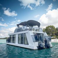 16 personnes de capacité maison de bateau en aluminium avec une épaisseur de tube de 4,0 mm