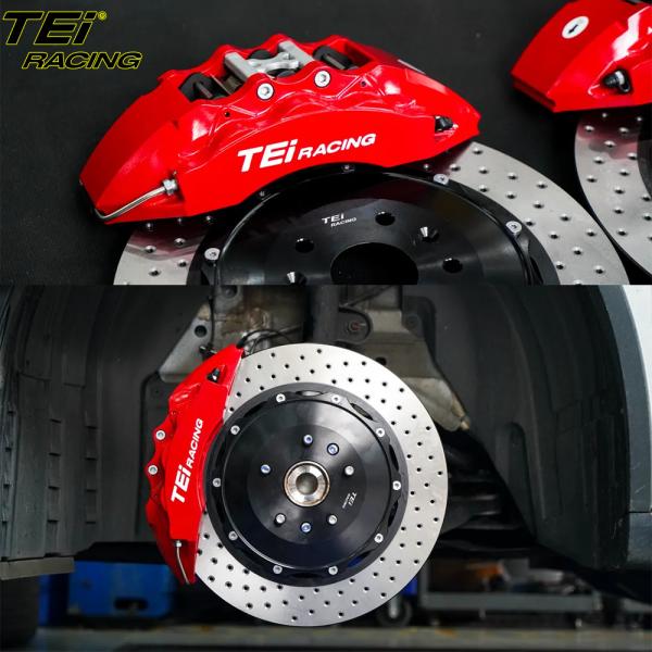 Front Big Brake Kit 6 Piston Caliper With 378x32mm Rotor BBK Auto Brake System For Deepal SL03 19 Inch Car Rim